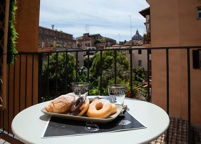 Vatican Boutique Apartment St Peter Dome View