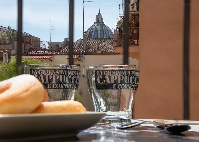 Vatican Boutique Apartment St Peter Dome View * 로마